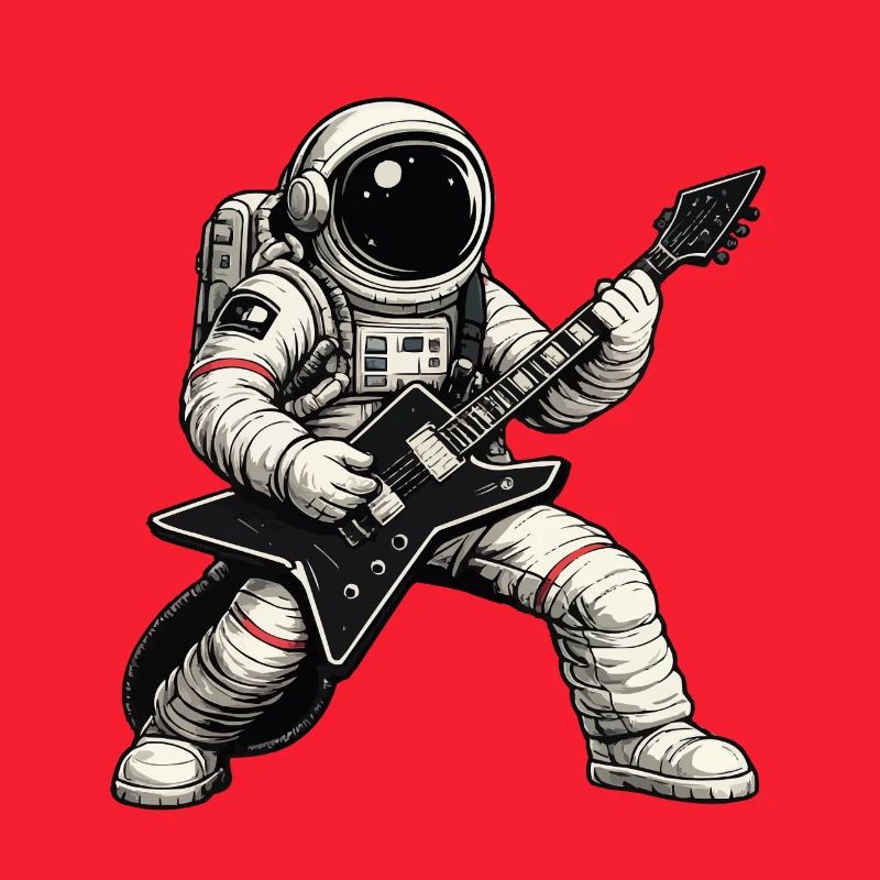Astronaut Gitarrist