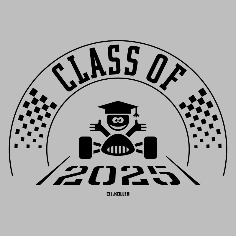 Classe de 2025 (Sortie de l’école / Ligne d’arrivée / Noir)