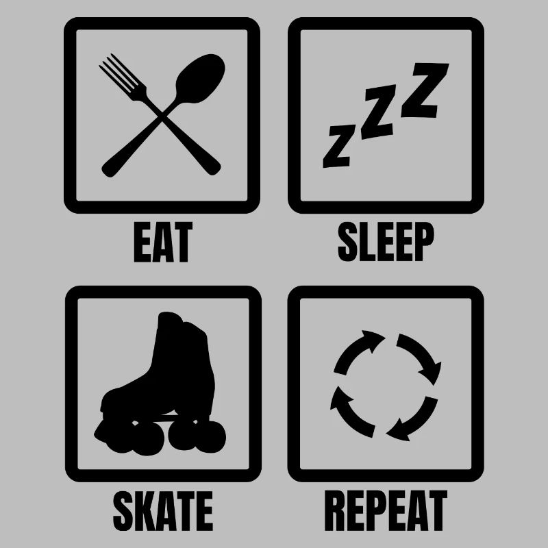 Roller Skater Daily Routine
