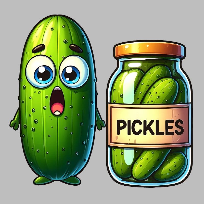 La situation difficile des cornichons au concombre : choqué et choqué !