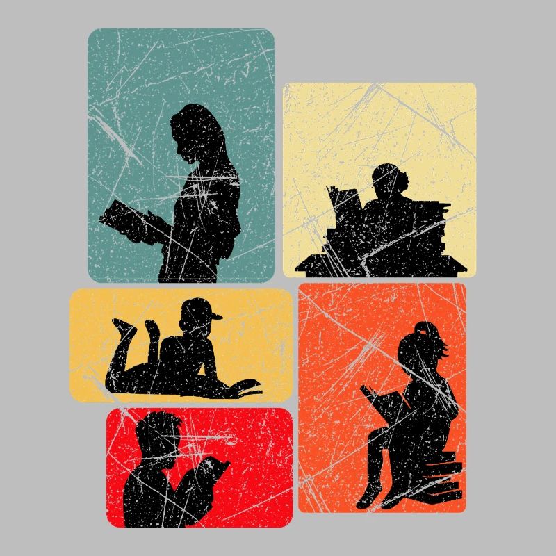 Lecture des silhouettes dans le design de blocs de couleur