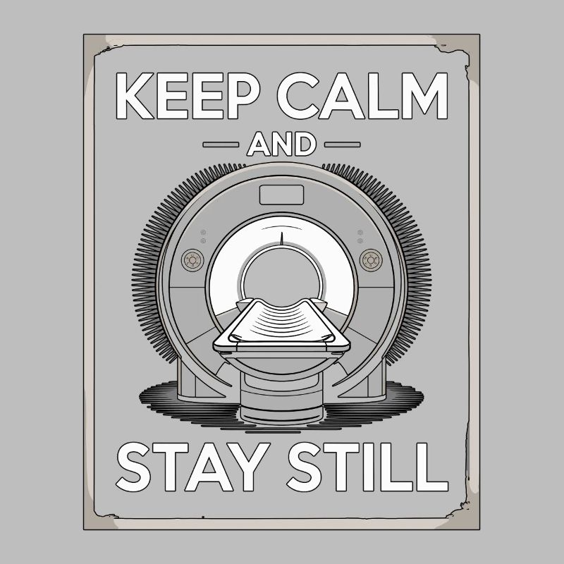 MRI Tech Keep Calm And Stay Rad Tech MRI Imaging