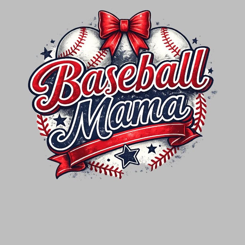 Baseball Mom: Retro Mama Baseball Gift