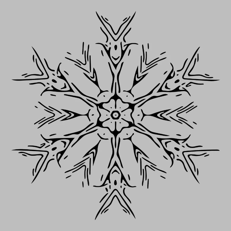 Mandala Lines Abstract Shape Pattern