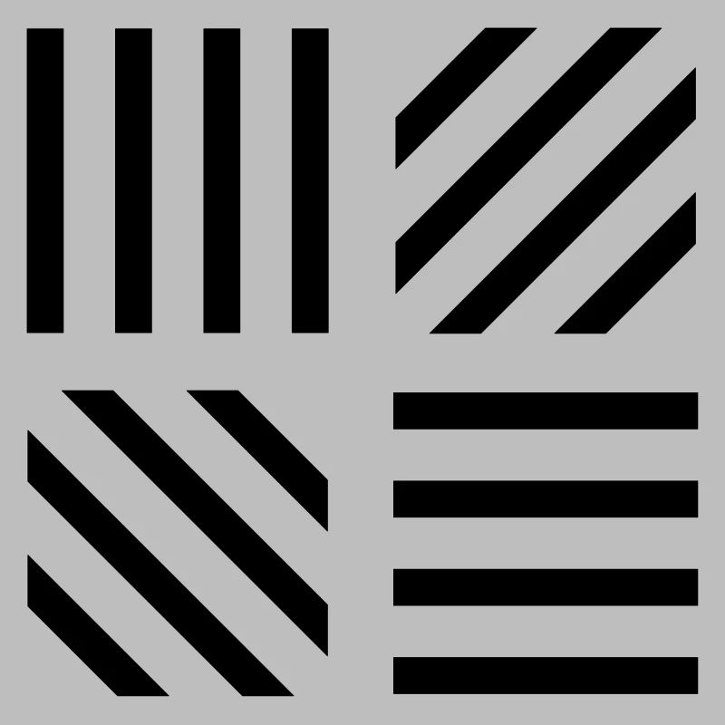 graphic stripe pattern