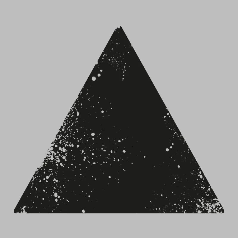 hippie triangle symbole de forme