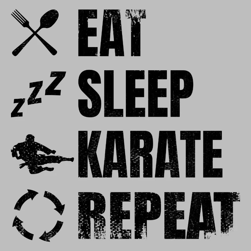 Routine de karatéka
