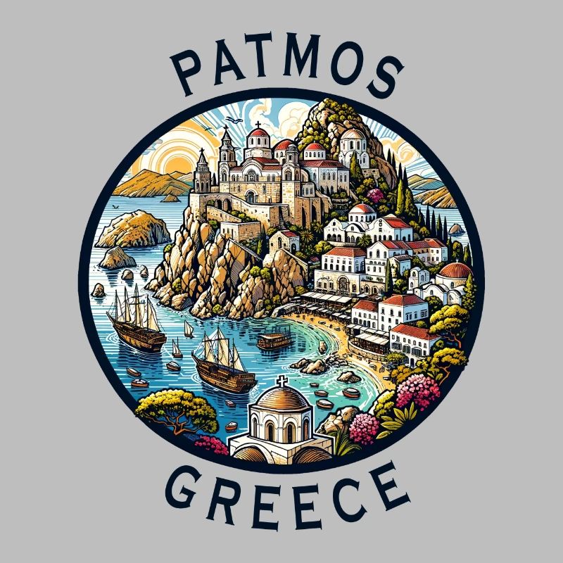 Vacances à Patmos, Grèce, Voyage en mer Égée