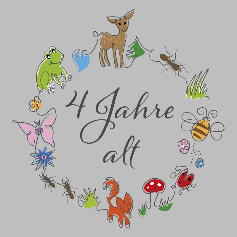4 Jahre alt Geburtstag