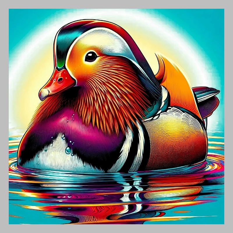 Mandarin duck