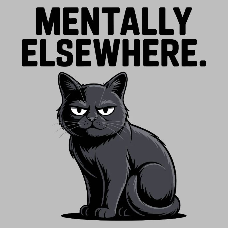 Mental anderswo Katzentee