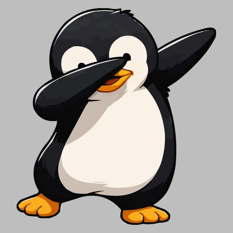 Dab Penguin Comic