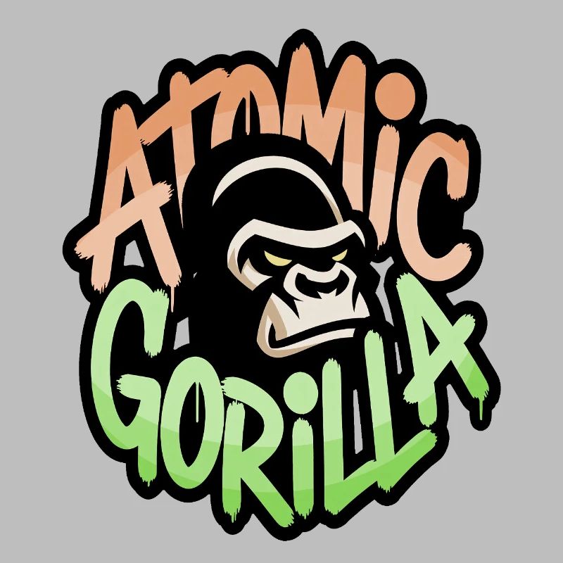 Atom-Gorilla-Graffiti