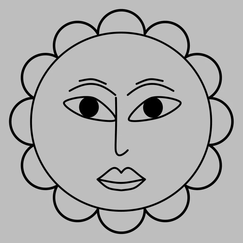Schlichte Blume