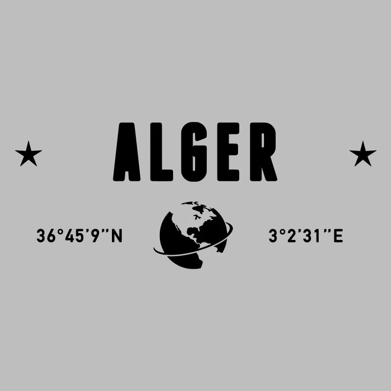 Algiers Algeria Coordinates Planet Earth