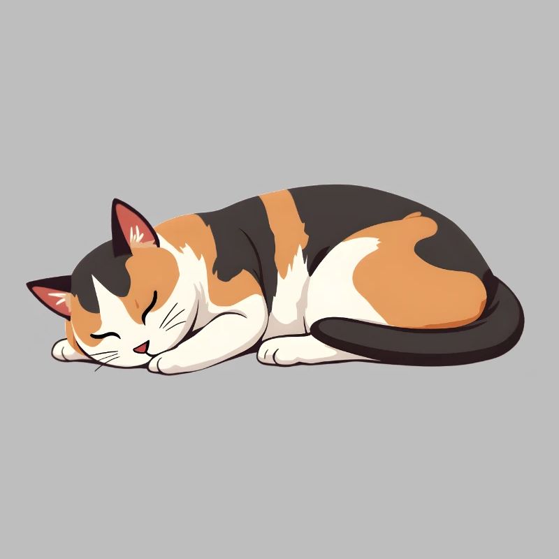 sleeping cat