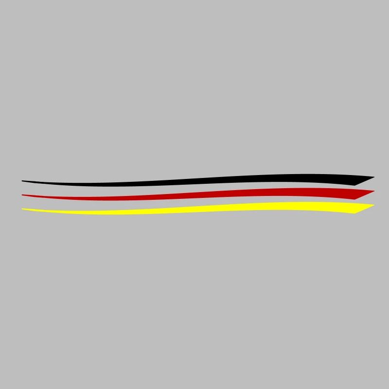Drapeau de la ligne de l’équipe allemande