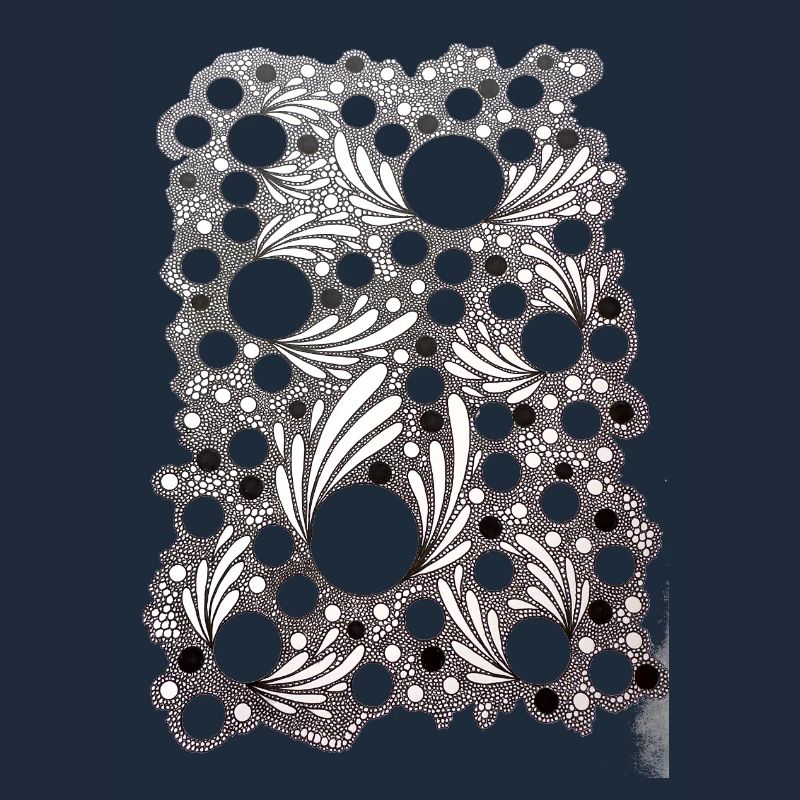 Leaf Blowing Lace Pattern