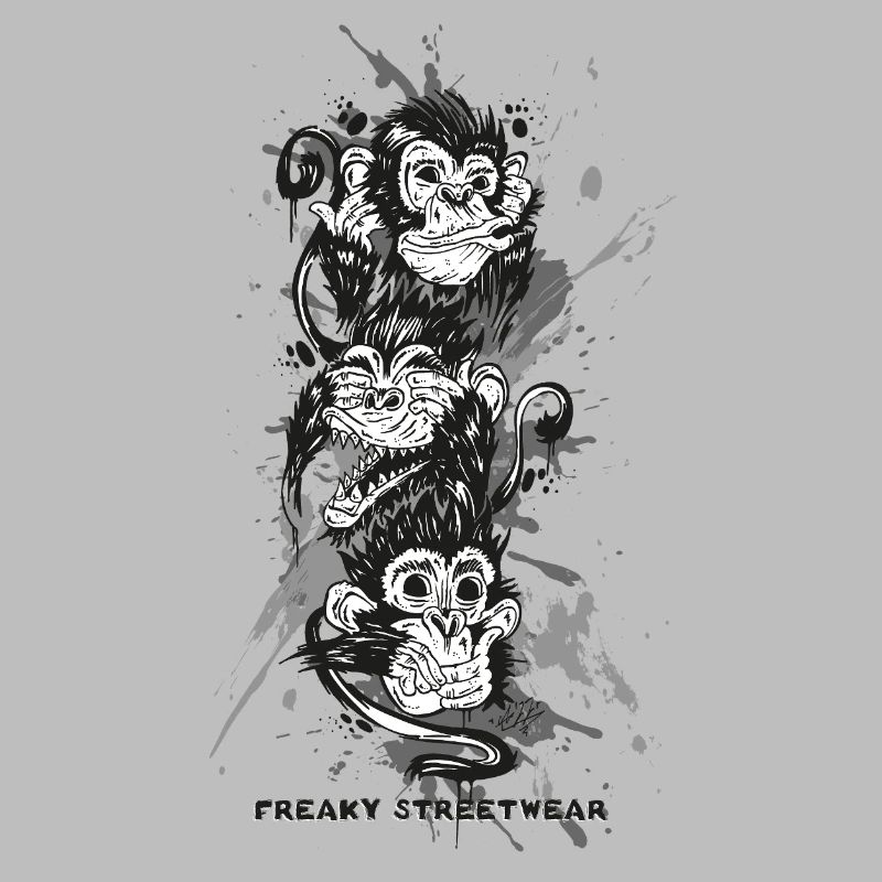 three monkeys