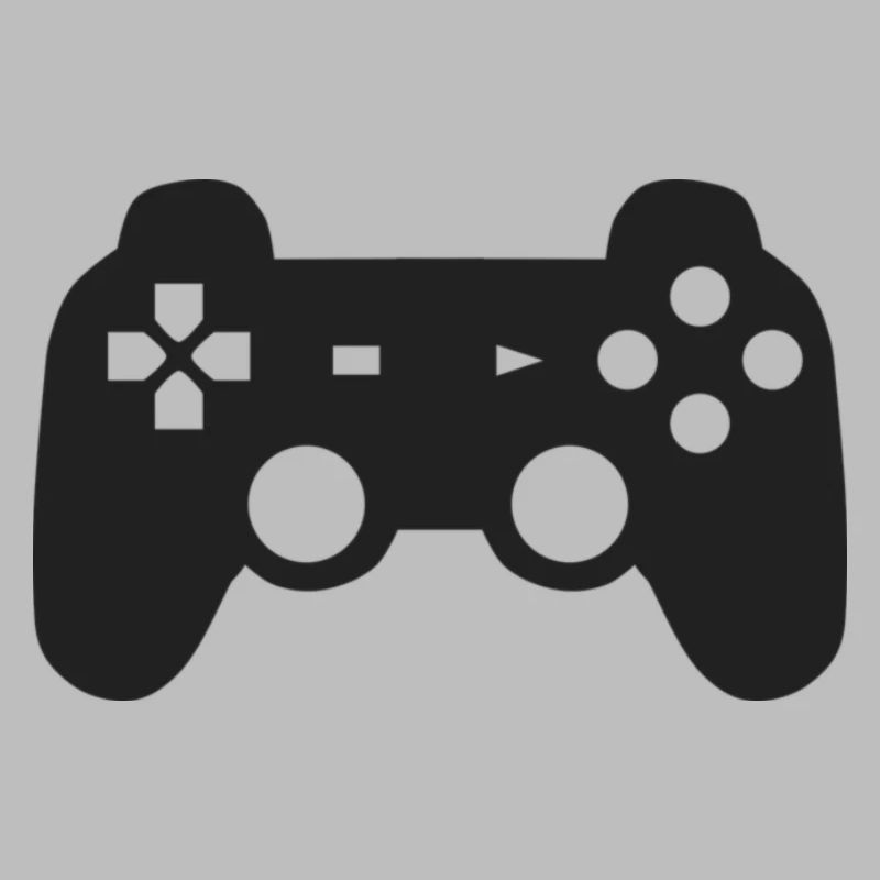 Schwarzer Spielkonsolen Controller Geschenk Idee