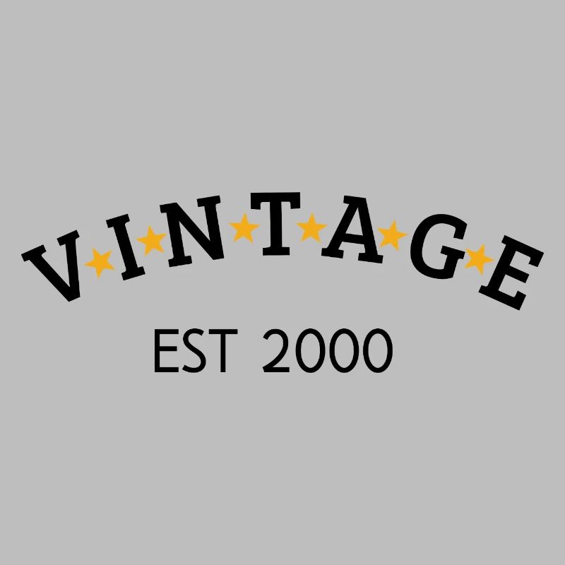 Vintage est 2000