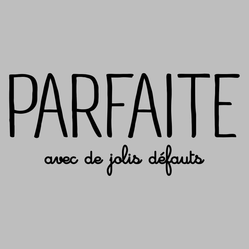 Parfaite avec de jolis défauts
