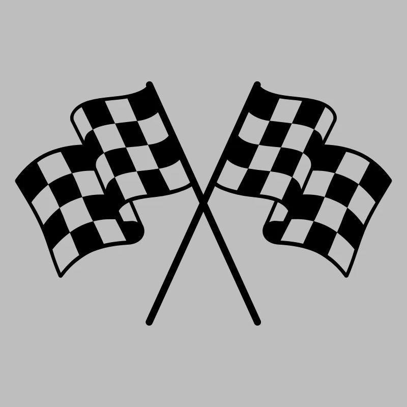 Drapeaux à Damier 1 couleur