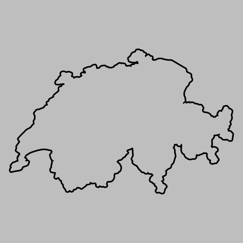 schweiz map