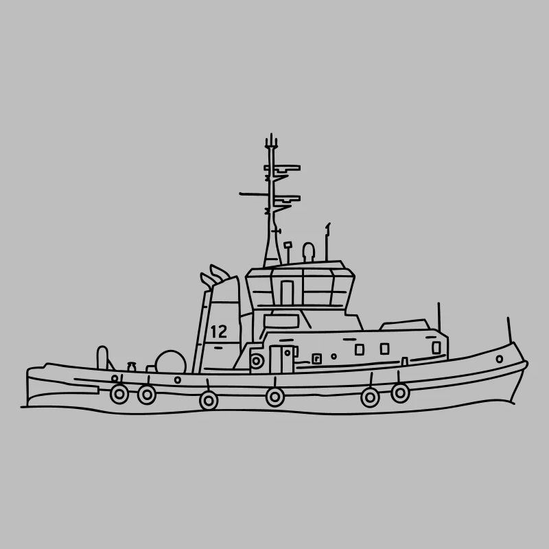 Schlepper Schleppschiff