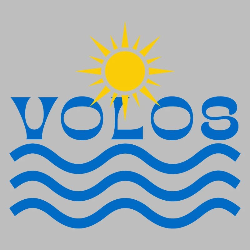 Volos Coastal Sun Waves Logo