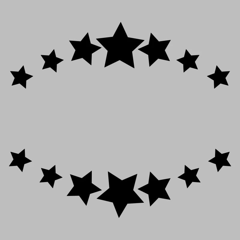 Sterne //Emblem //Textfeld //Logo //Symbol //Bogen