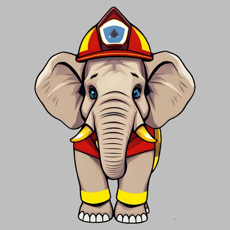 Héros Éléphant Pompier