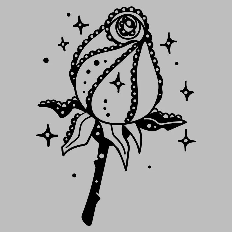 Schwarze Rose