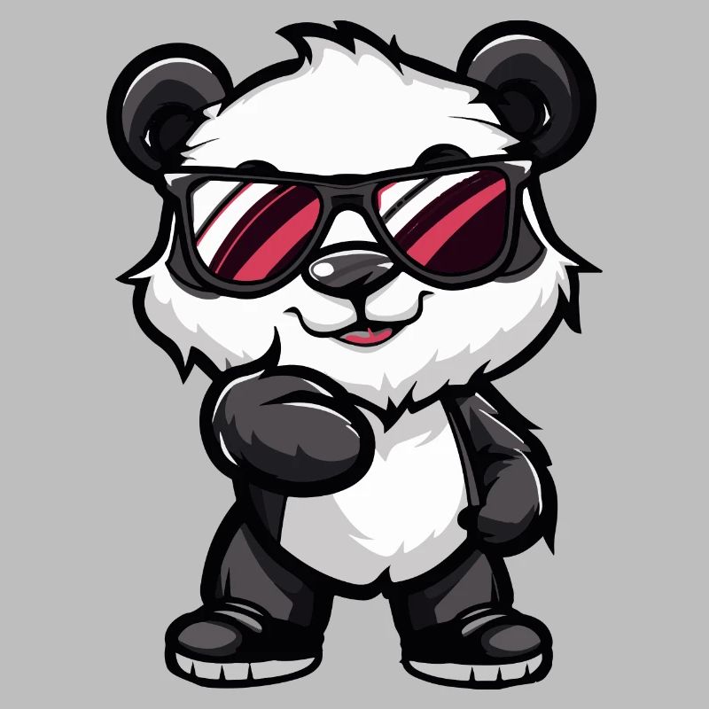 Panda Comic Cool