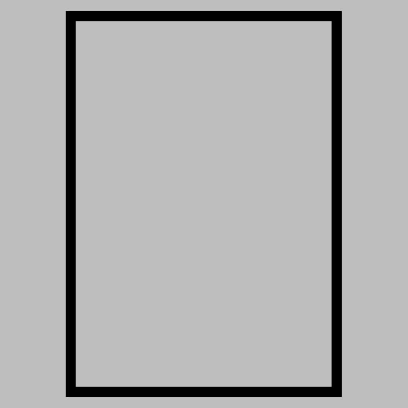 Mathématiques - icône rectangle