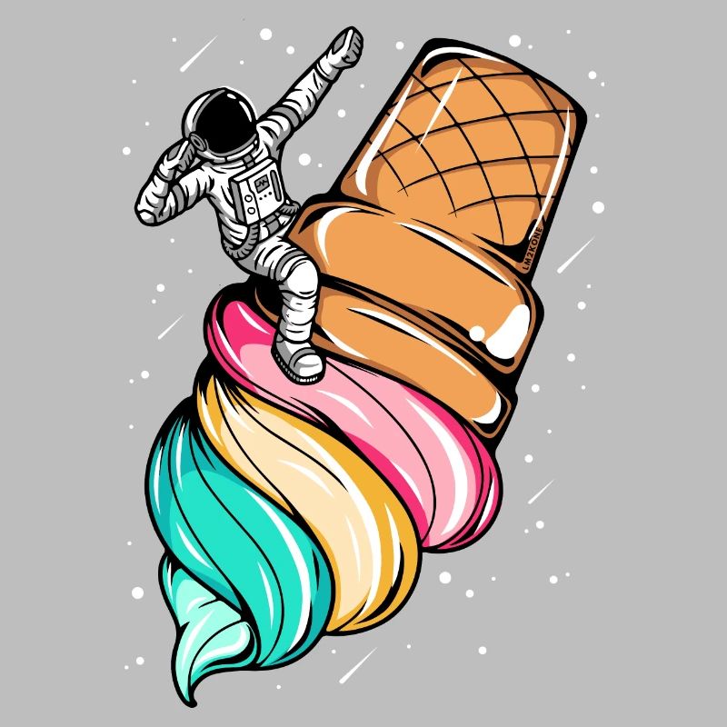 Astronaute glace space