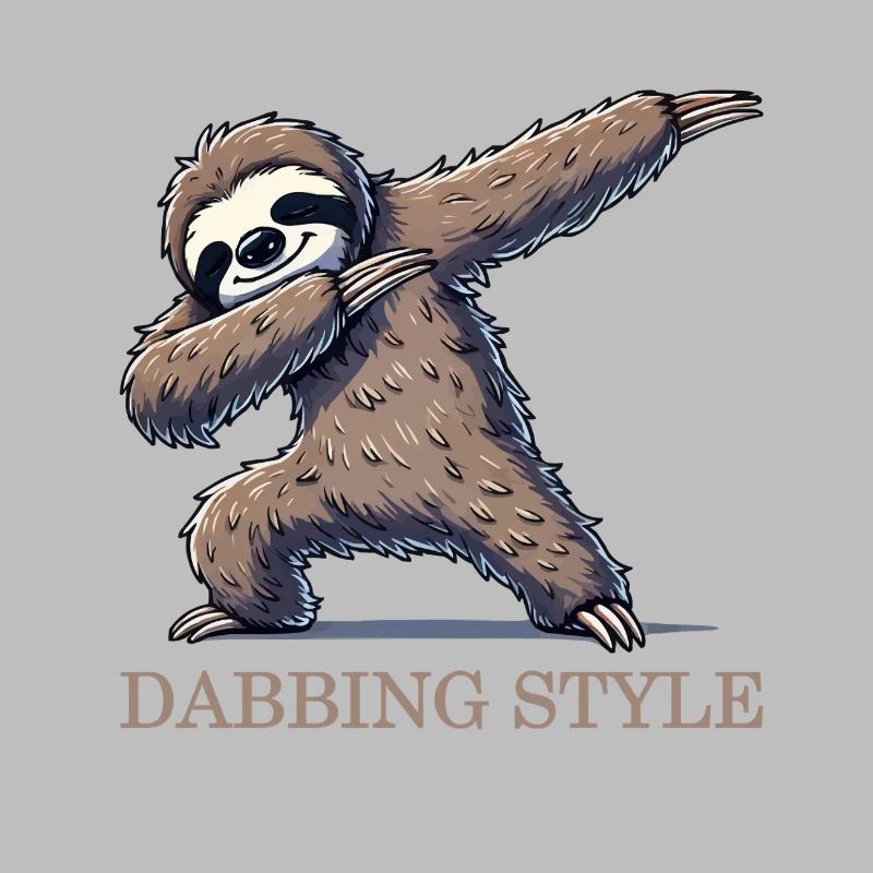 faultier dabbing