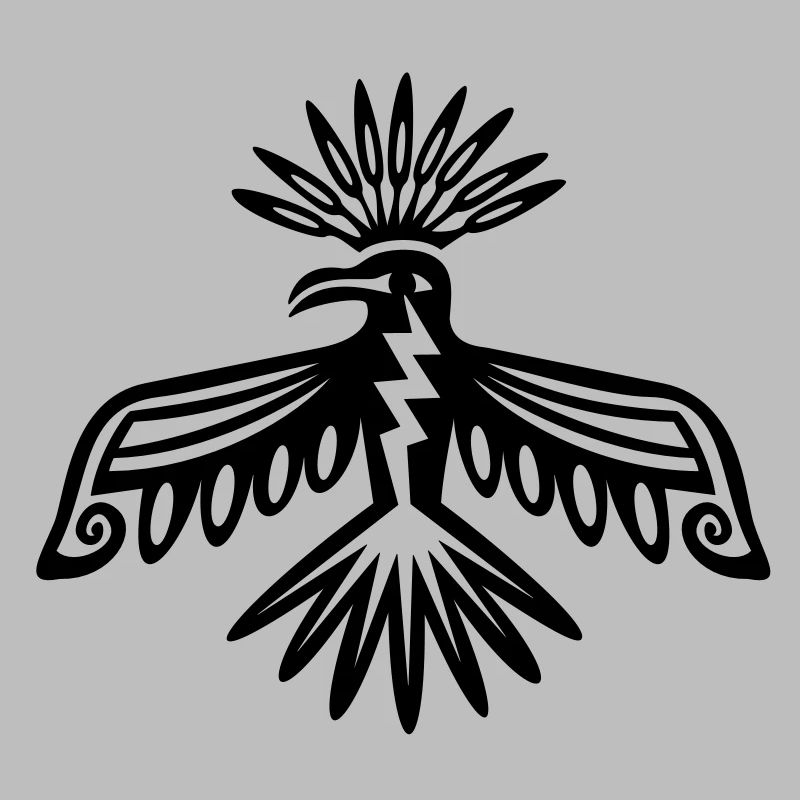 Donnervogel, 23 Farben, Thunderbird, Indianer