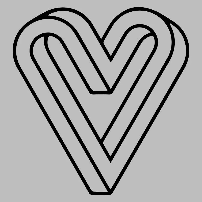Impossible Heart, Optical Illusion, Infinity Love