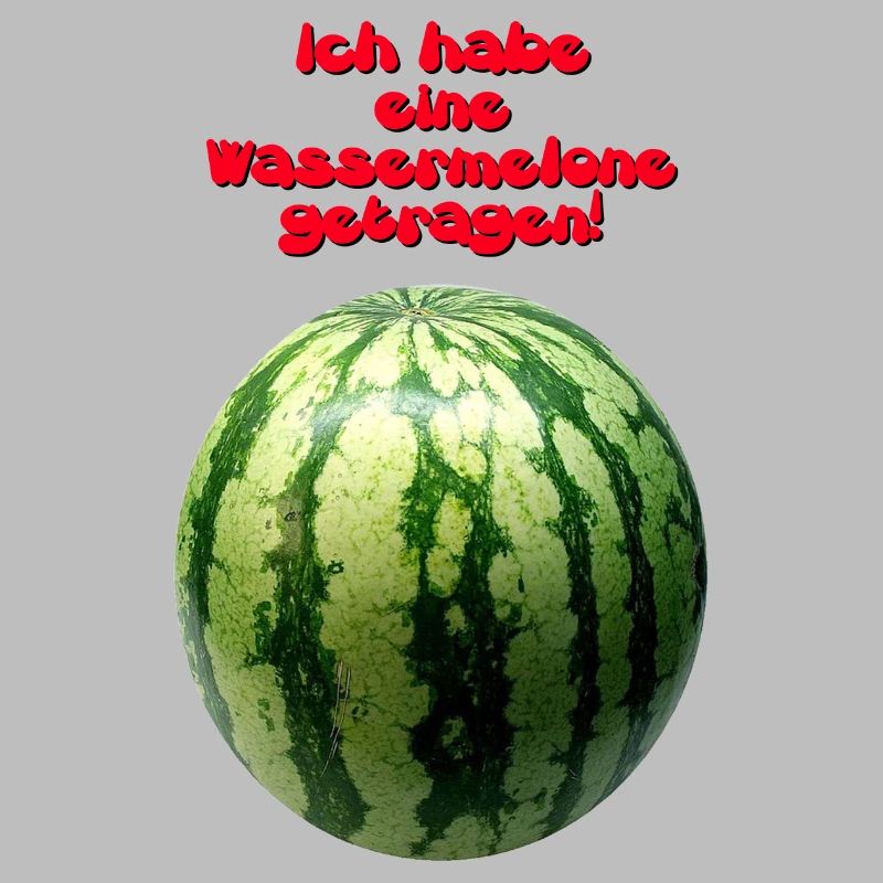 wassermelone getrage