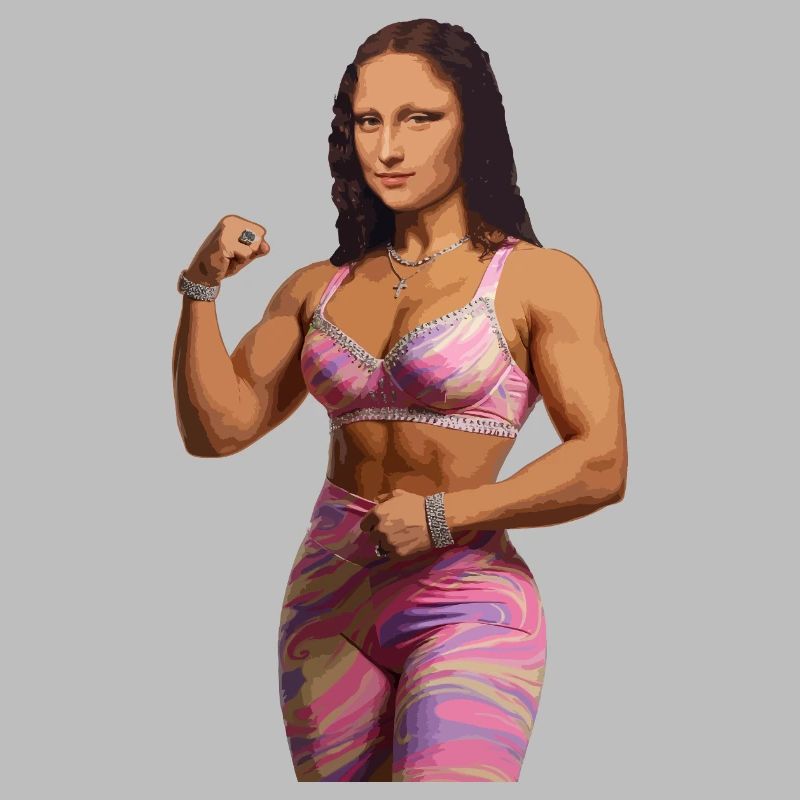 Mona Lisa Bling Bling Bling