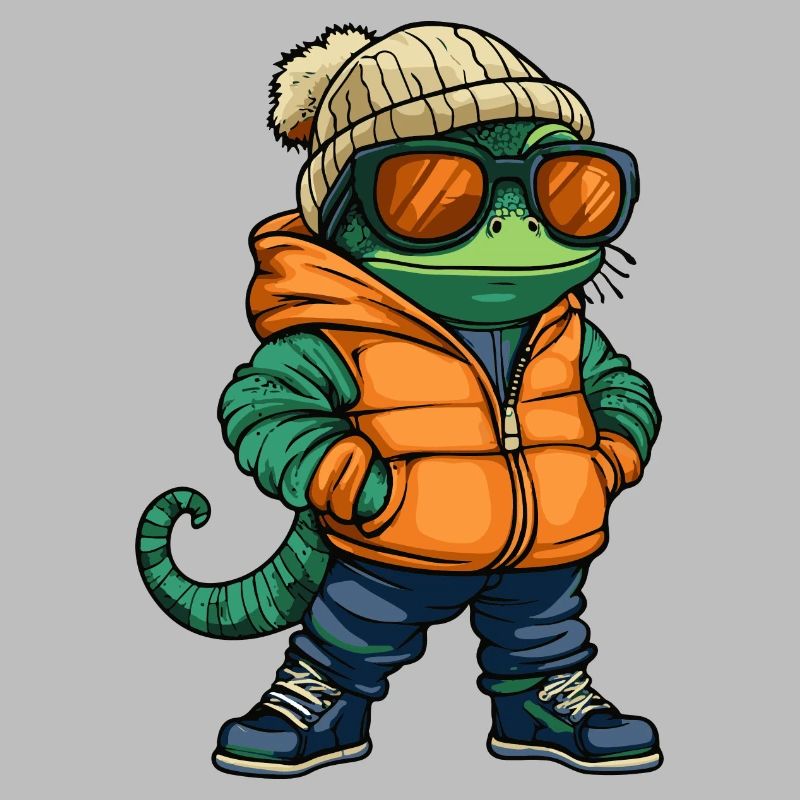 Chameleon Winter Comic