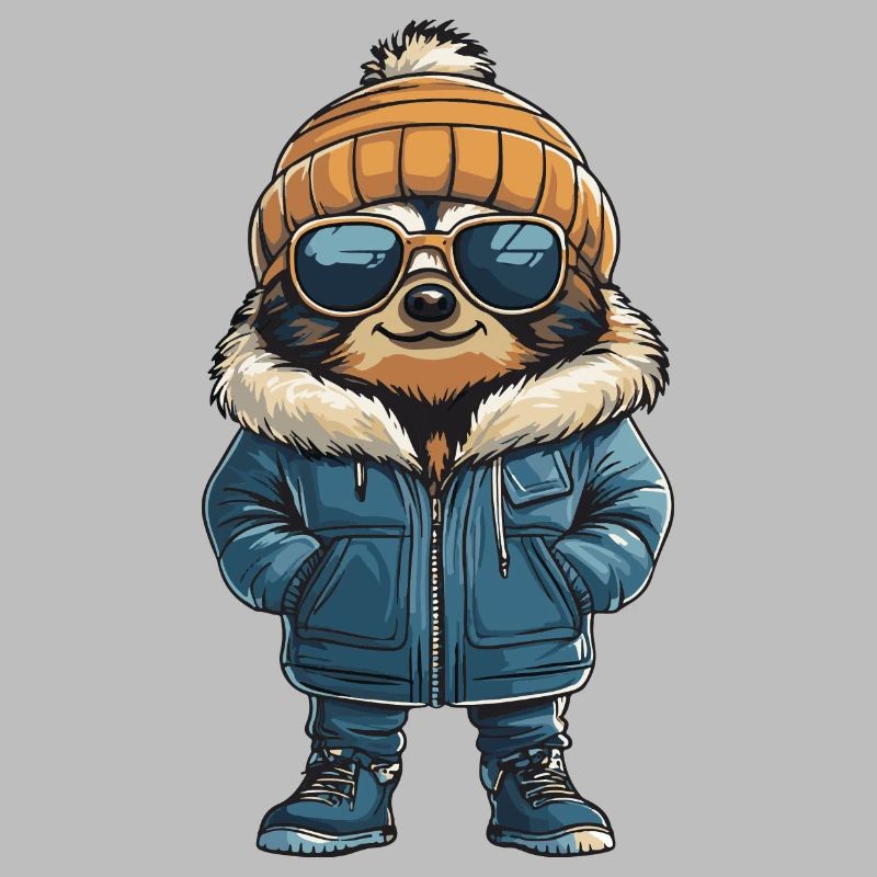 Sloth Winter Comic