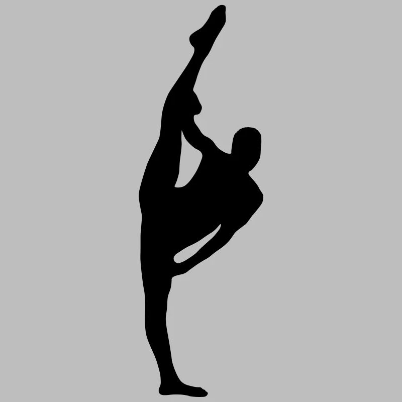 Vector Ballet dancer Silhouette