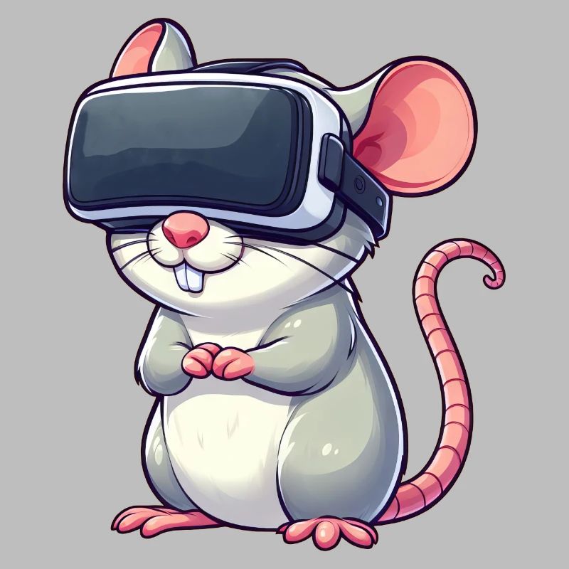 VR Gaming Rat and Mouse
