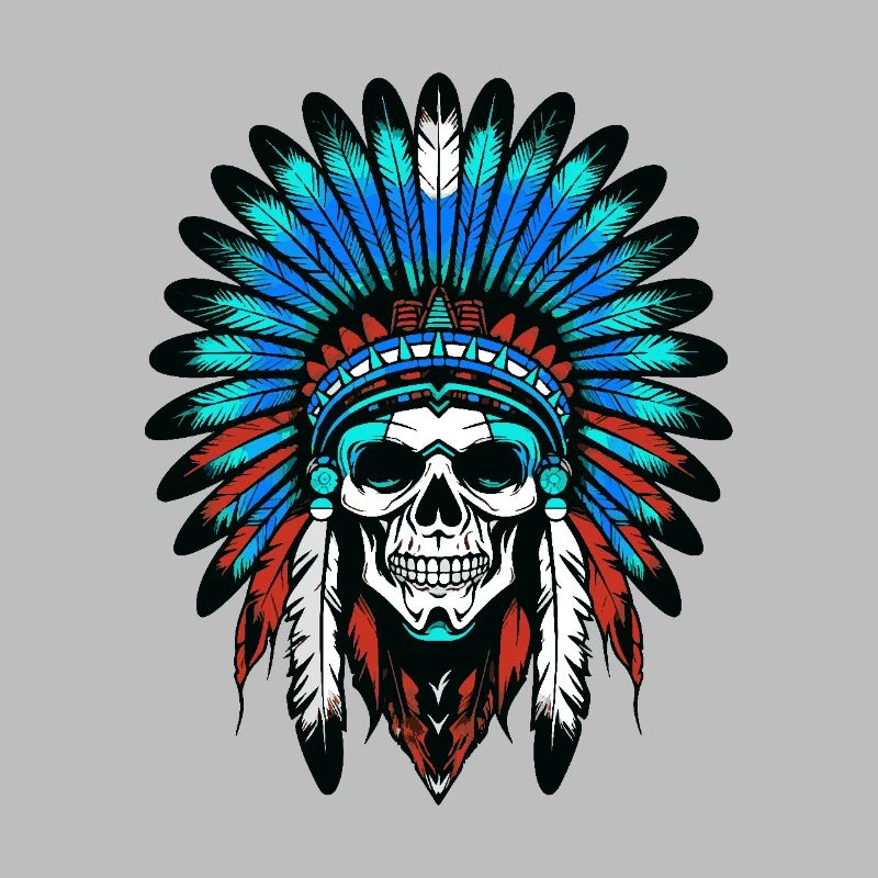 Crâne de chef indien Apache