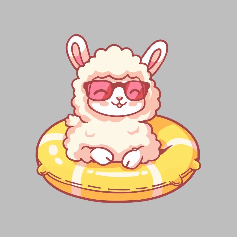 Alpaka Llama Comic Cool