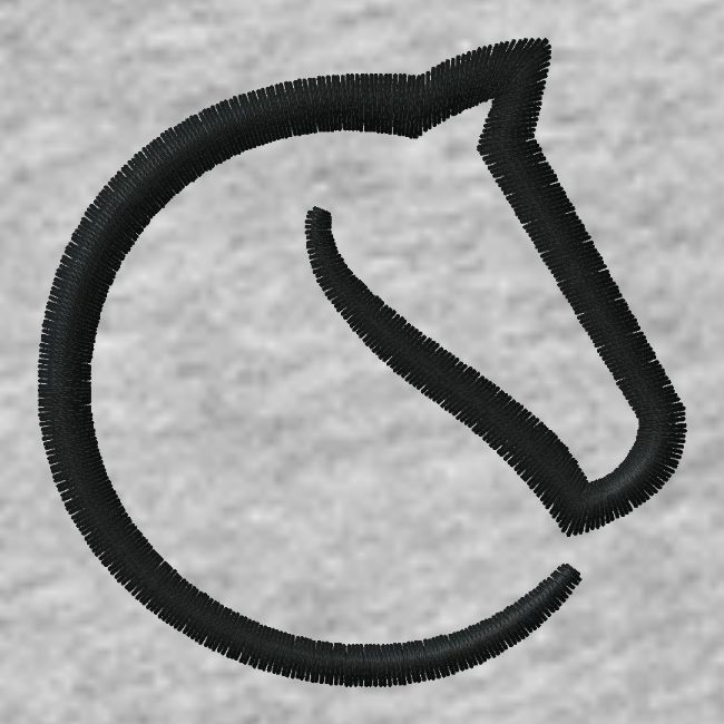 black lichess logo