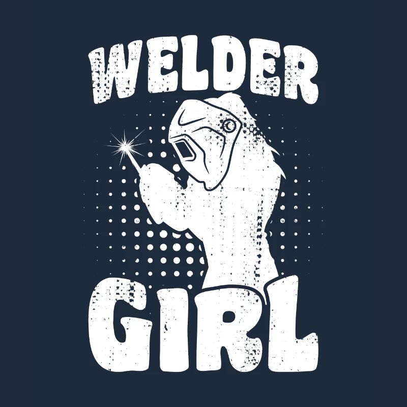 Schweißer Mädchen