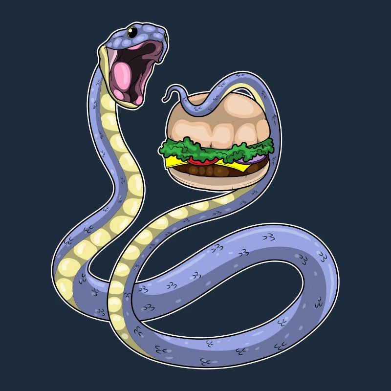 Cheeseburger serpent